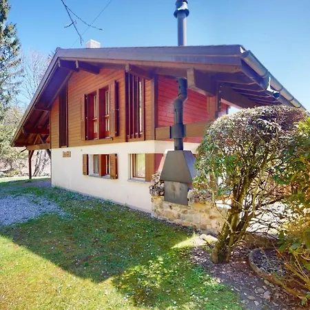 Warm With A Exterior In Dağ evi Les Marécottes